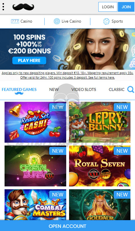 Mr Play Casino mobile