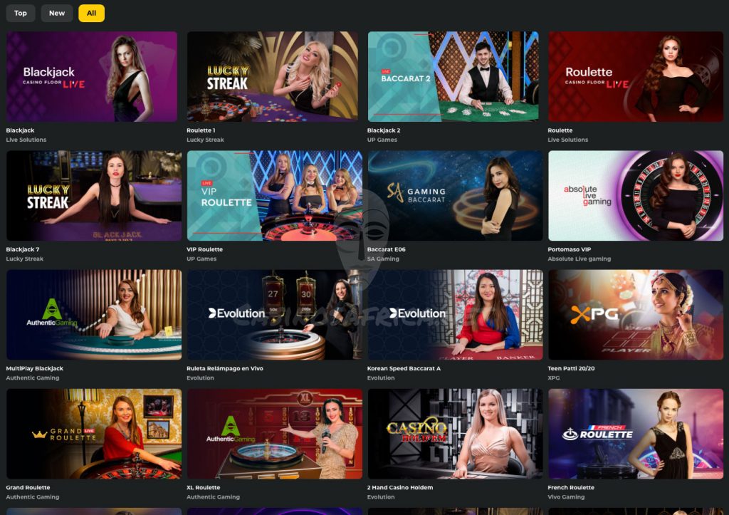 Live Betwinner Casino