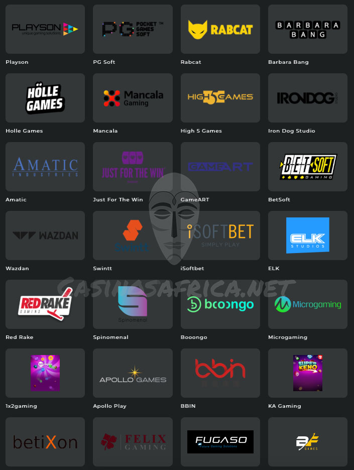 Betwinner Casino game providers