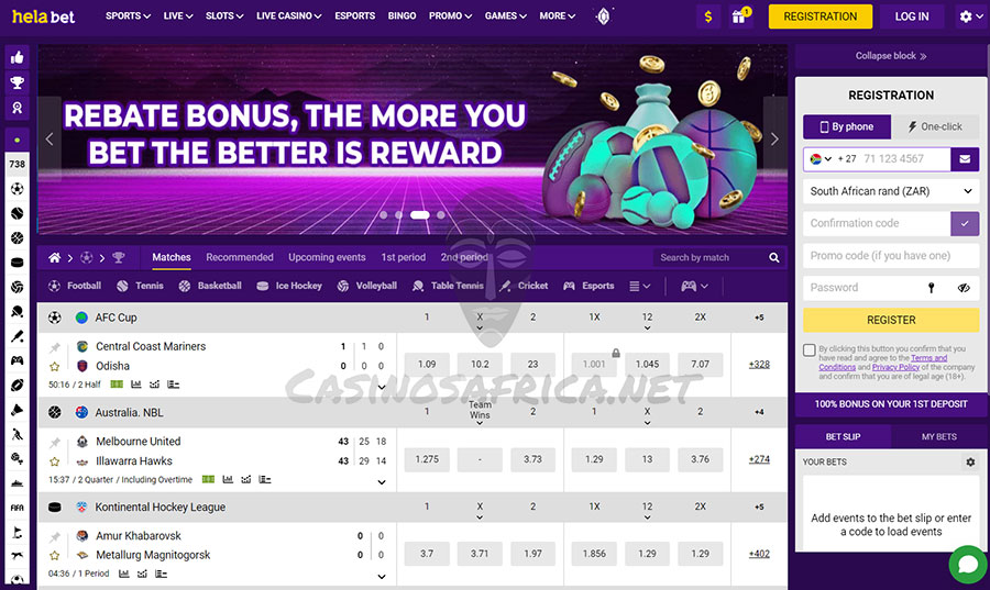Helabet online casino official website